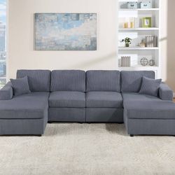 Gray Sectional 