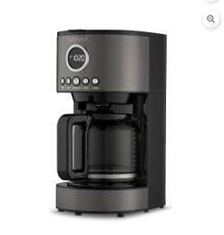 Cuisinart Stainless Steel 12-Cup Coffee Machine, Black