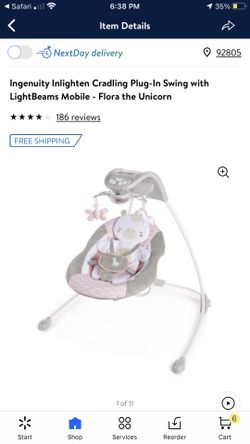 Ingenuity baby swing