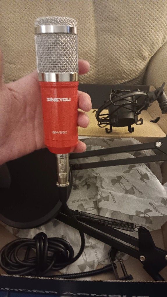 Brand New Microphone For Podcast/music.  