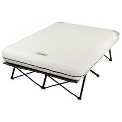 Coleman Queen Size Bed Cot with new mattress 