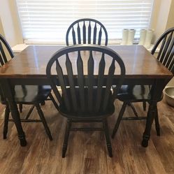 Beautiful Small 4 Ft Kitchen Table 4 Chairs 