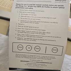 Envion,LLC Air Purifier  For Home HEPA