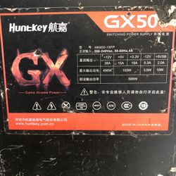 Computer Power Desktop Rated 500W Game Host