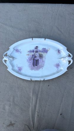 Vintage porcelain plate