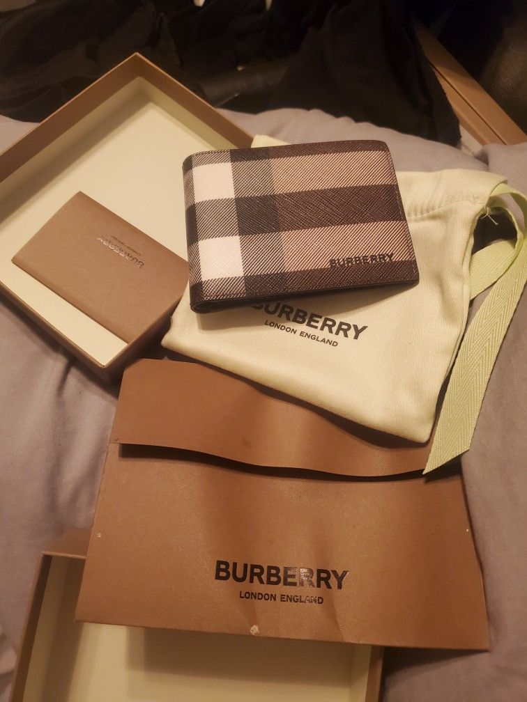 100% Authentic Burberry wallet