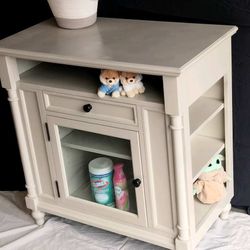 Baby Changing Table /functional Side Table -Off White 