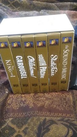 5 Great Musical VHS Movies! The Rogers & Hammerstein Collection