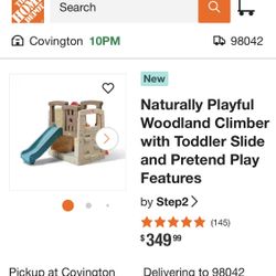 Step2 Naturally Wonderful Climber and Toddler Slide