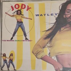 Very Rare CD (Mint) Jody Watley - You Wanna Dance With Me? 1989. Case Hinge Broke. East Or West