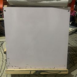 2 Way Chalk Board / Whiteboard w Roll Of Paper 