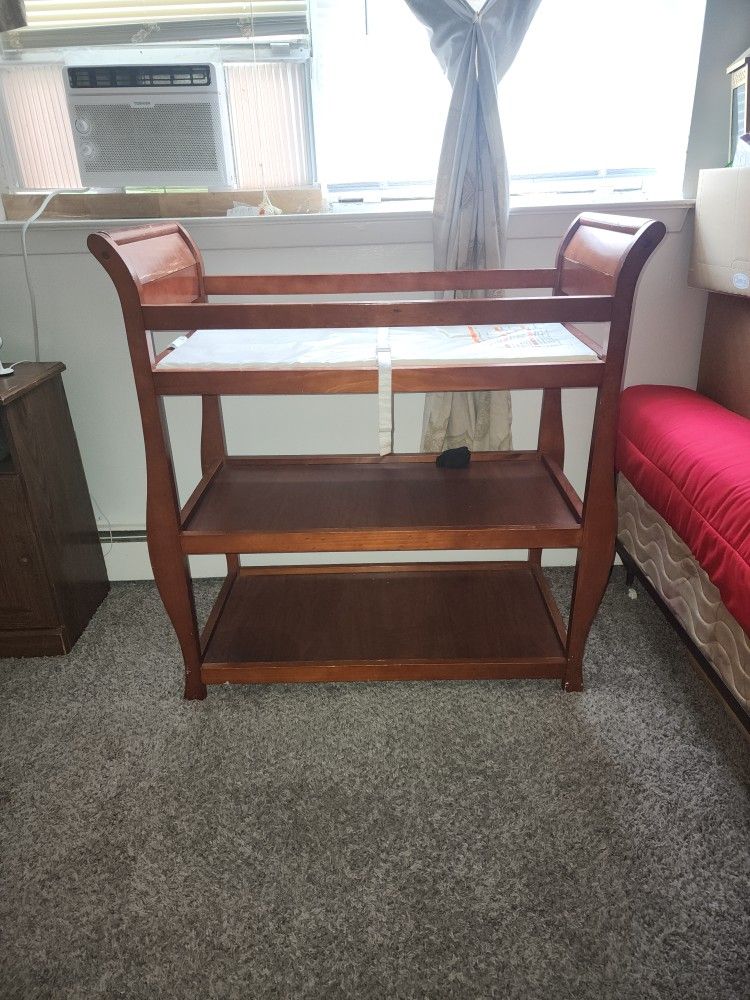 Wood Changing Table
