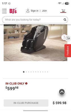 Message chair.