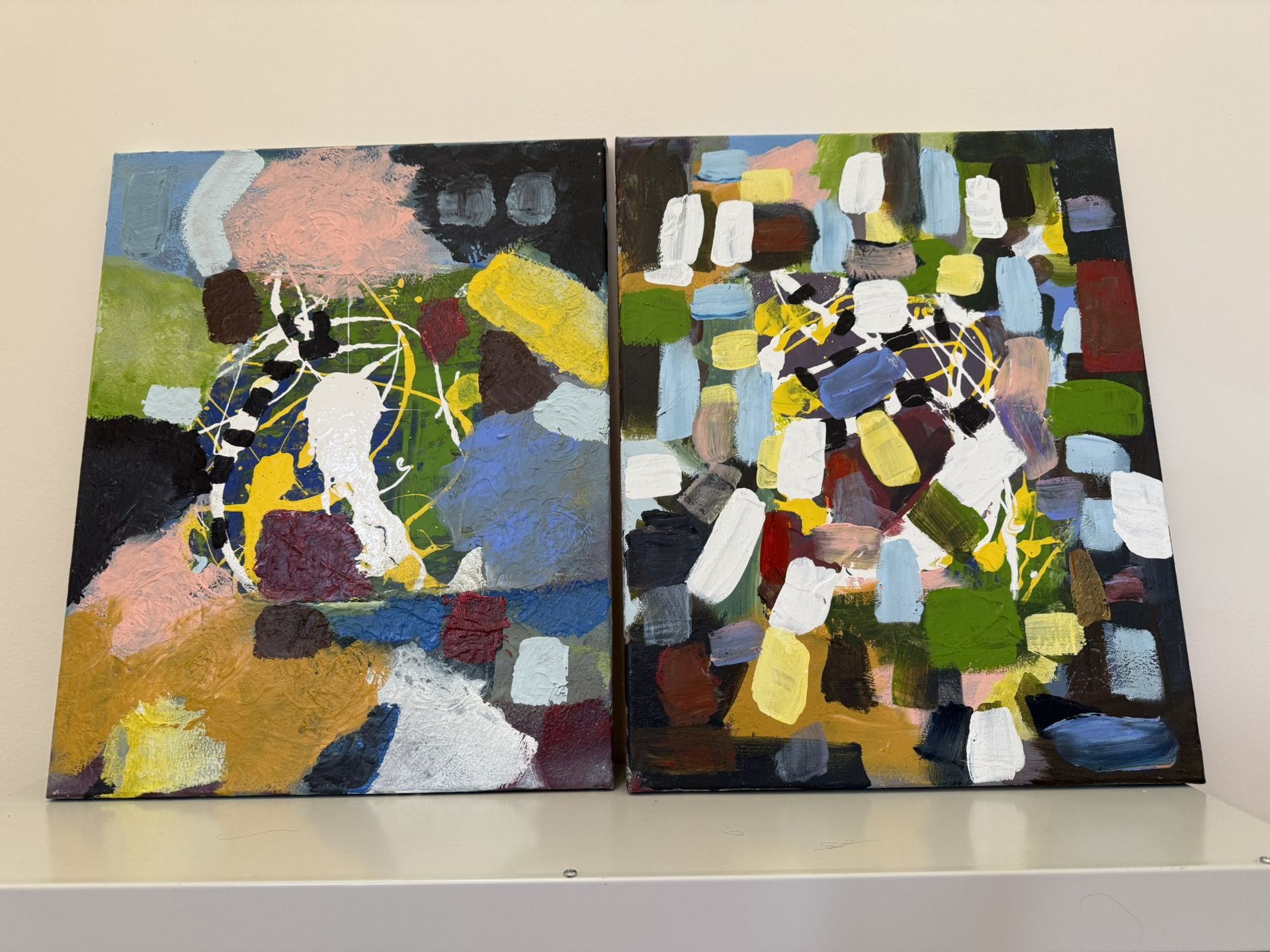 Abstract Painting Canvas 2