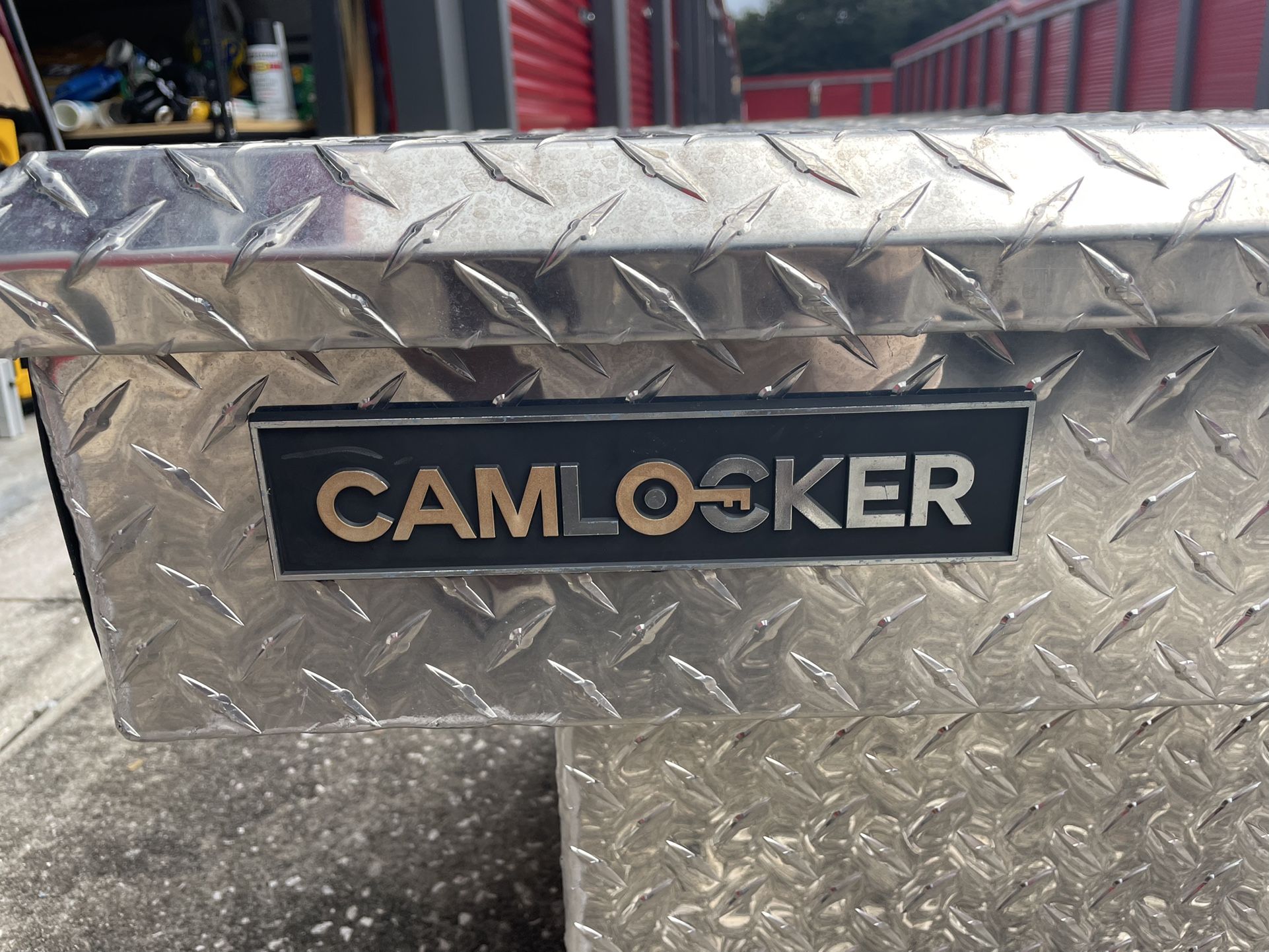 Camlocker S/S Diamond plate truck tool box