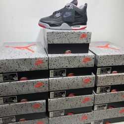 Air Jordan 4 Bred Reimagined In