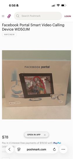 Meta Facebook portal