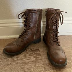 Women’s Combat Boots Size 8.5