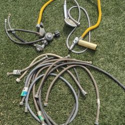 USED. HOSES FOR SALE.  ASKING FOR PRICES.  $2 AND UP