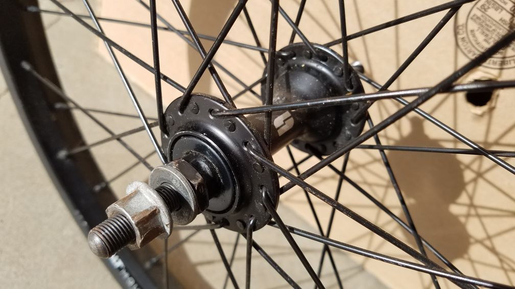 SALT 20" bmx front wheel