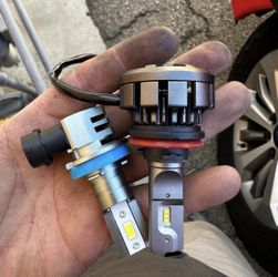 9005 LED Headlight Bulbs, 350% Brighter, HB3 LED High Beam, Mini Size LED Headlight Conversion Kit, 6000K Cool White 