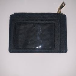 Thin Black RFID Wallet Women