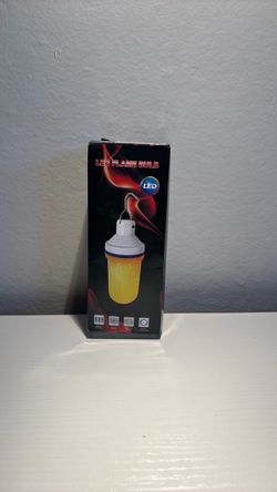 LED Flame Bulb with Hook