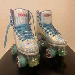 Holographic Impala Roller Skates (Accessories Included)