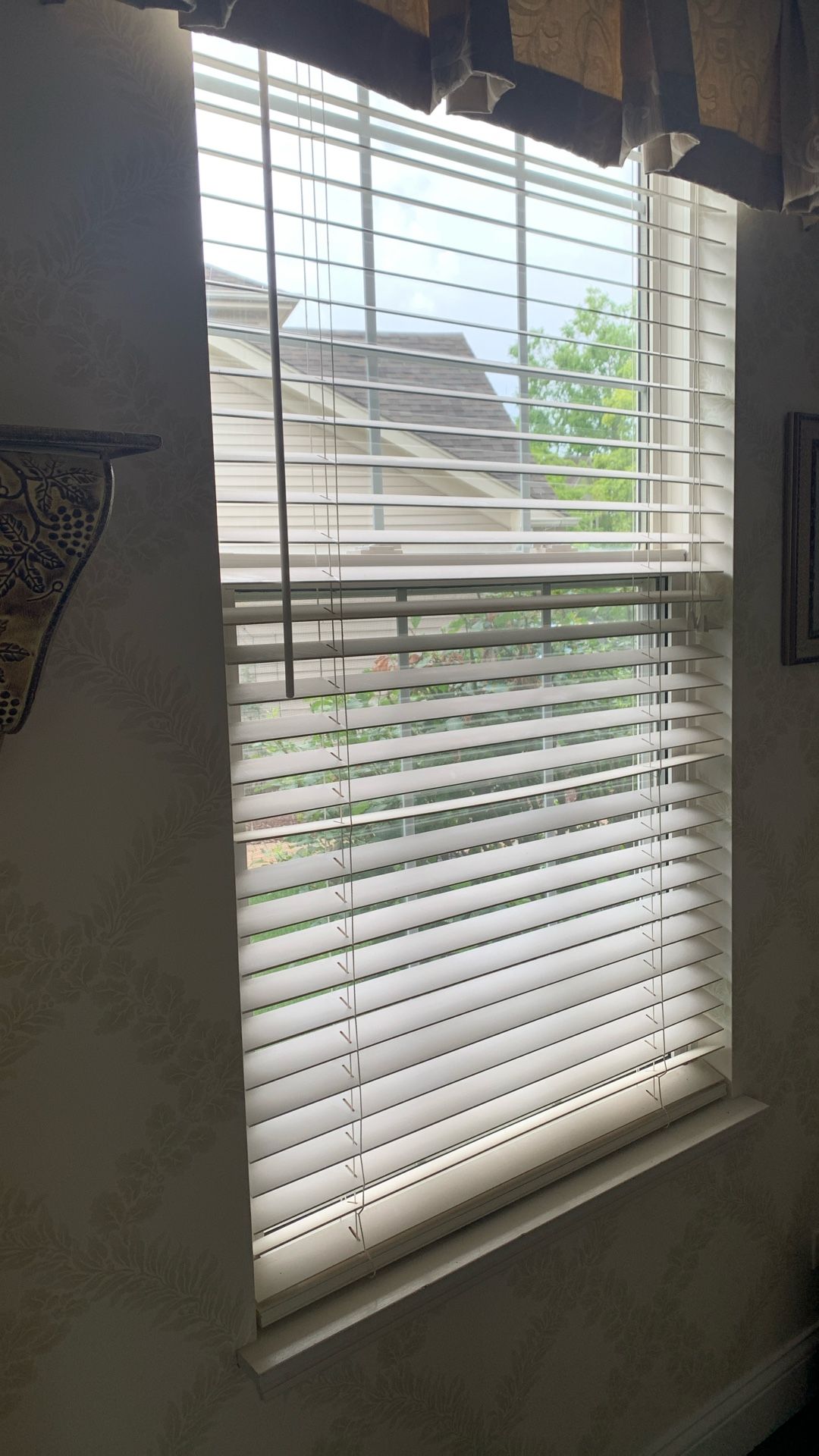 Window Treatments M&B Set Of 9, 2” Wooden WindowBlindsx