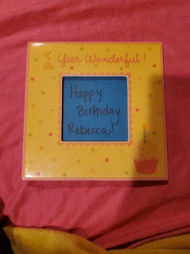 1st Birthday Frame