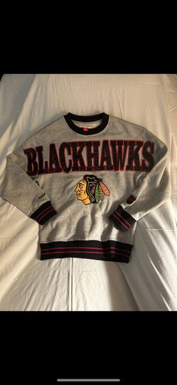 Mitchell and ness Chicago Blackhawk sweater Size M 10-12
