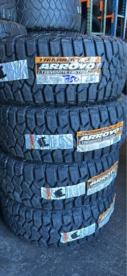 285/65/18 New Arroyo R/T Tires