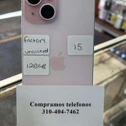 iPhone 15 128gb Pink Unlocked