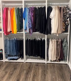 Custom Closet Storage System – White