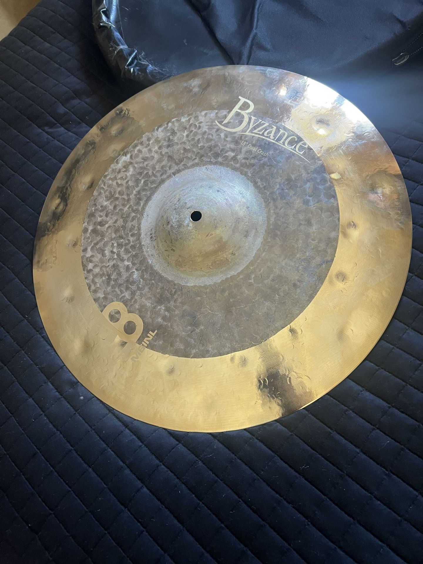 Meinl Cymbal Byzance 18”dual Crash Open Box( Never Used) Beautiful Sou