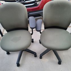 TWO OFFICE CHAIRS FOR $25 Both