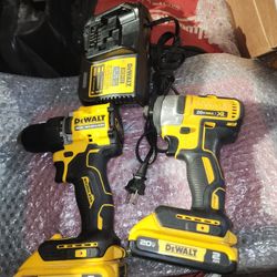Dewalt 20v Brushless Combo Kit Used Good. Batt&Charger Included.firm Price/Precio Firme 🛑 