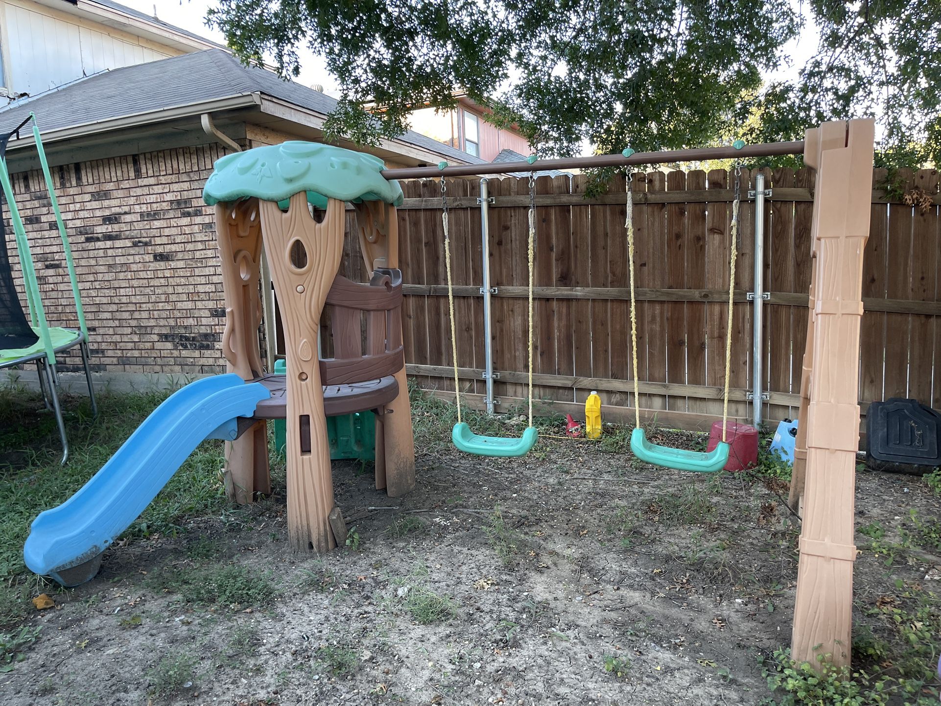 Swing / Slide Outdoor Set