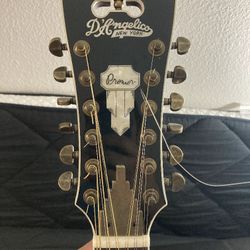 D Angelico 12 String Acoustic Electric Guitar 