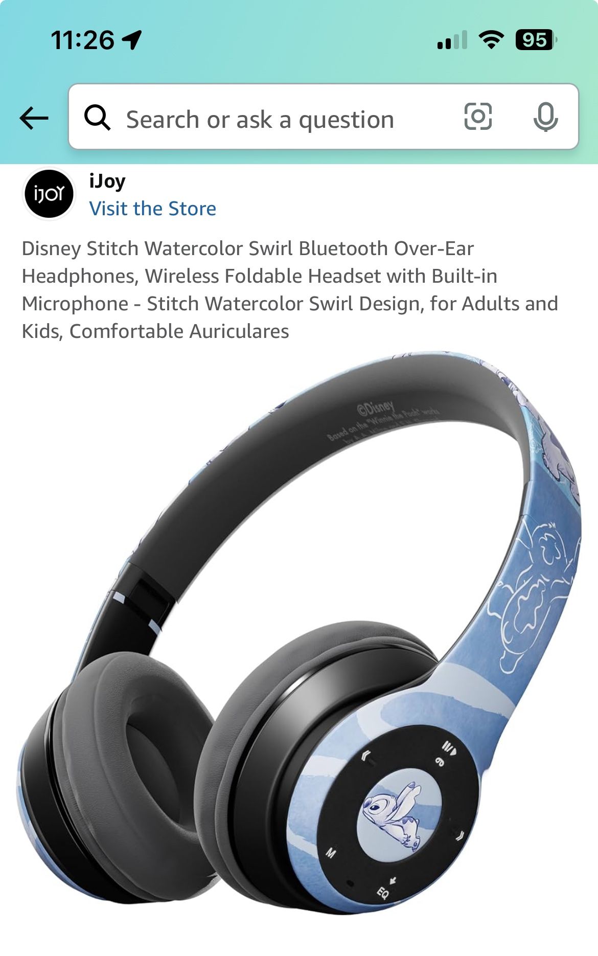 Disney Wireless Headphones
