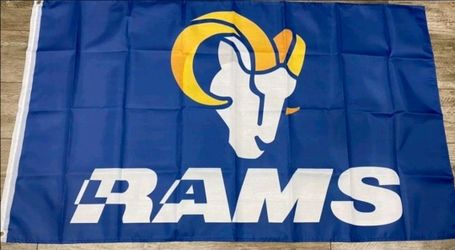 Rams Flag 5ftx3ft $20 Firm On Price