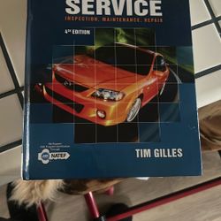 Automotive Service Book 4th Edition