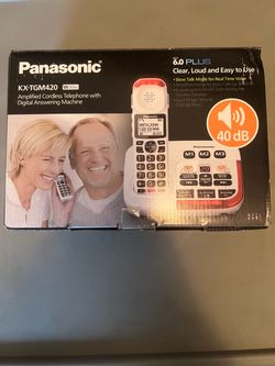 Panasonic KX-TGM420 Amplified Cordless Phone