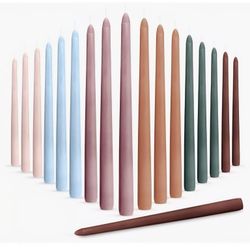 24 Pqck 10 Inch Christmas Candles Set 