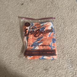 Eric Emanuel basketball shorts large tye dye
