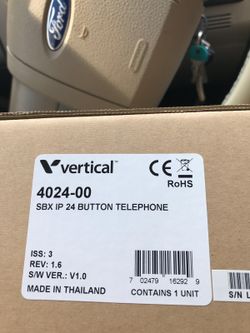 2 NEW Office Phone's - vertical 4024-00