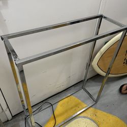 Entry Table With Glass Top 