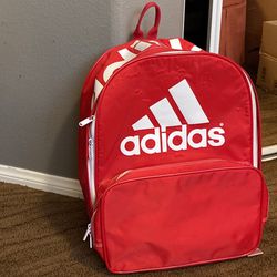 Red Adidas Backpack - Great For Workout Bag Or School