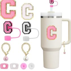 Mity rain 10pcs Set Designed for Stanley Cup Accessories - Including Straw Cover