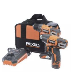 12-Volt Lithium-Ion Cordless Drill/Driver and Impact Driver Combo Kit